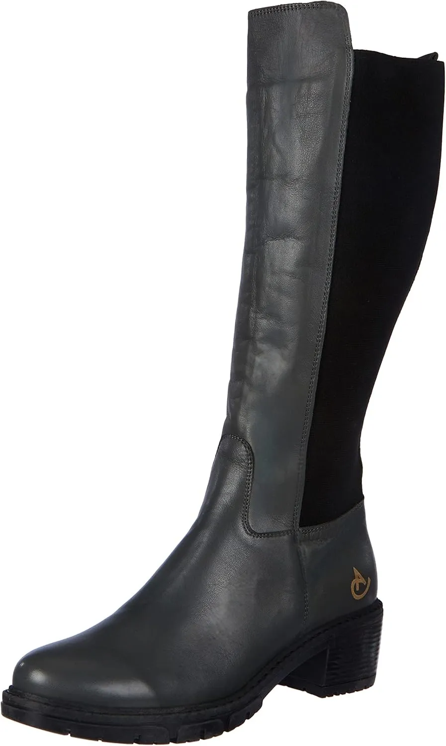 Andrea Conti Women's Fashion Boots, Slate, 7 Women