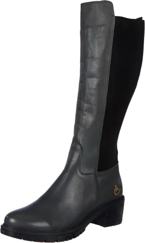 Andrea Conti Women's Fashion Boots, Slate, 7 Women