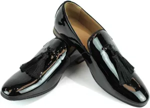 AZAR MAN Men's Velvet Slip On Loafer Dress Shoes Tudors