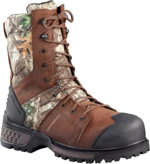 Baffin Men's HUDSON Plain Toe Waterproof Breathable Leather Outdoor Winter Boots for Snowshoeing, Hiking, Hunting, Fishing
