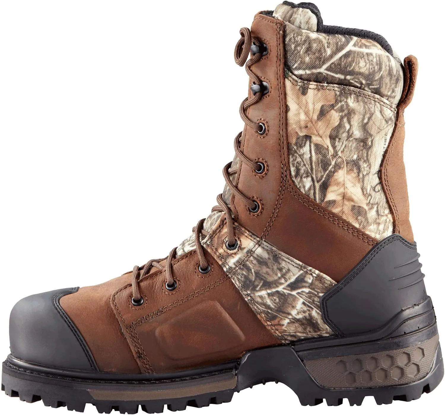 Baffin Men's HUDSON Plain Toe Waterproof Breathable Leather Outdoor Winter Boots for Snowshoeing, Hiking, Hunting, Fishing