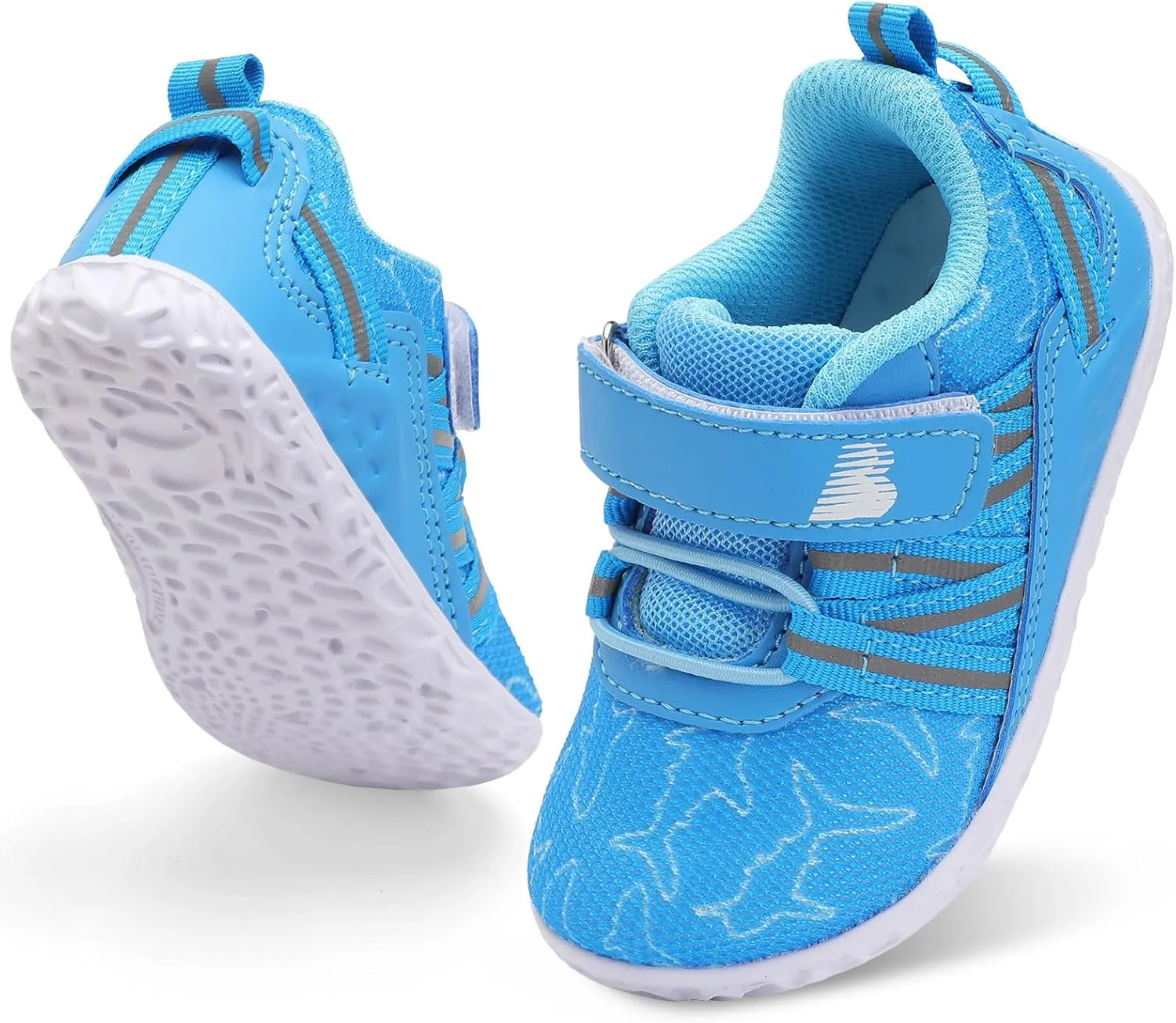 BARERUN Baby Sneakers Toddler Shoes Soft Anti-Slip Sole Newborn First Walkers Infant Toddler Breathable Athletic Running Shoes