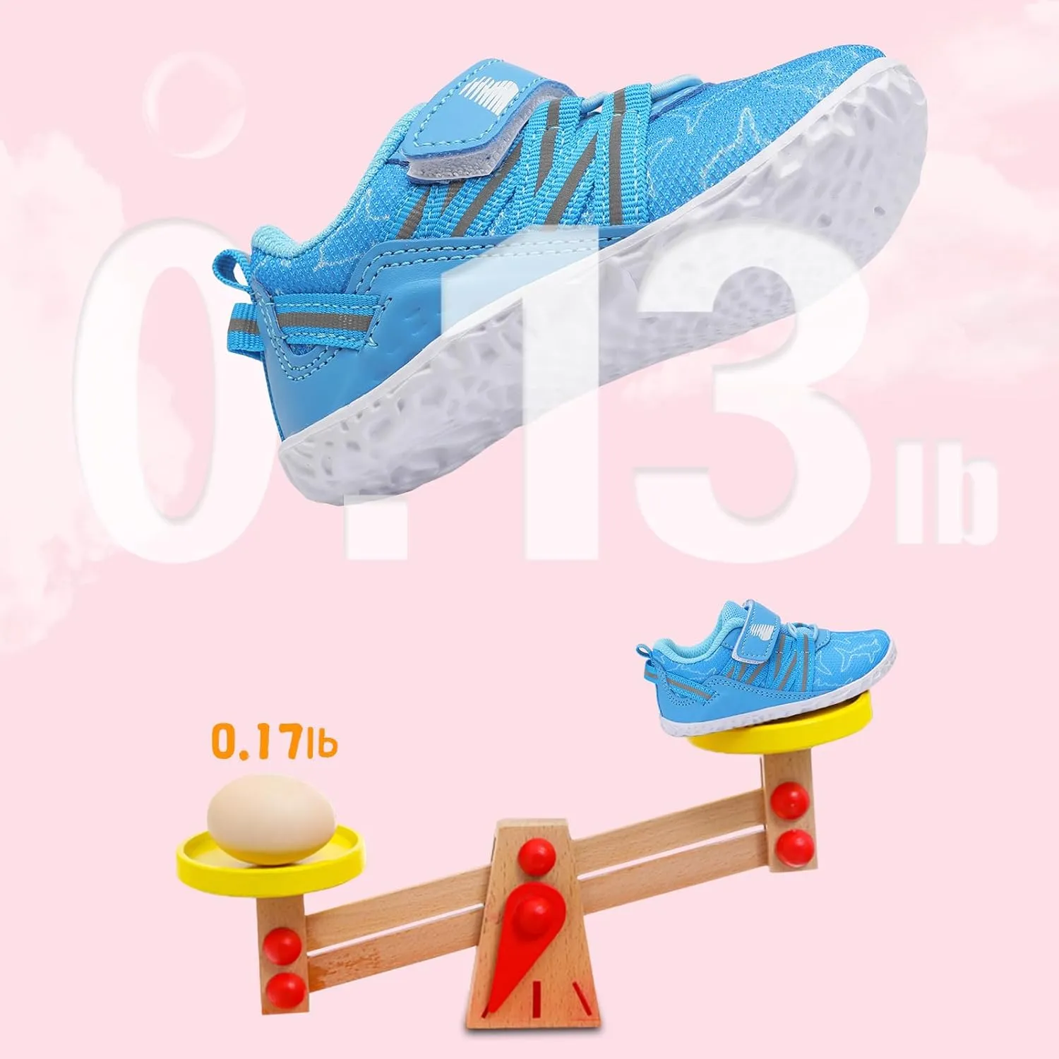 BARERUN Baby Sneakers Toddler Shoes Soft Anti-Slip Sole Newborn First Walkers Infant Toddler Breathable Athletic Running Shoes