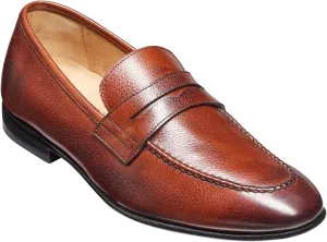 BARKER Ledley Handcrafted Men's Leather Loafers - Classic Slip-On Shoes for Casual & Formal Style