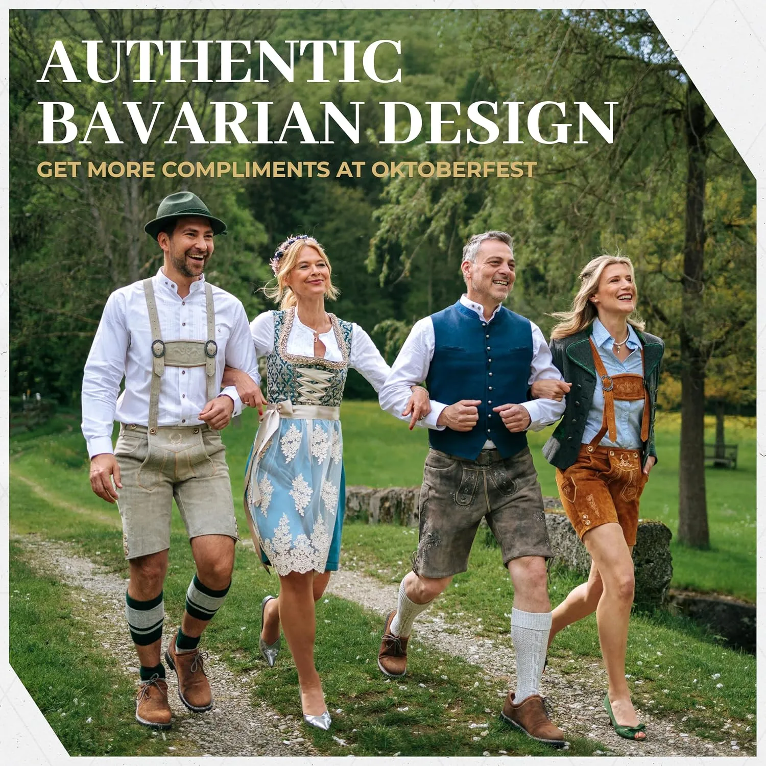 BAVARIA TRACHTEN Lederhosen Boots - Haferl Authentic German Shoe for Oktoberfest Outfit - Real Leather Dark Brown