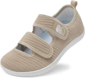 Besroad Womens Walking Shoes Wide Diabetic Shoes Adjustable Barefoot Casual Sneakers Breathable Zero Drop Arthritis Edema Sneakers Indoor Outdoor