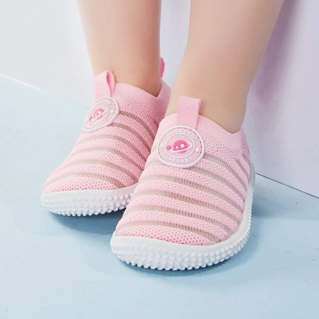 BMCiTYBM Baby Shoes Boy Girl Infant Sneakers Non-Slip First Walkers 6 9 12 18 24 Months