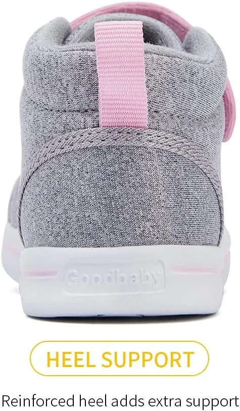 BMCiTYBM Baby Walking Shoes Boy Girl High Top Sneakers Infant First Shoes for Learning to Walk 6 9 12 18 24 Months