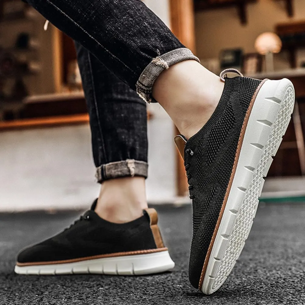 Breeze Shoes for Men, Breathable and Lightweight Mens Wearbreeze Mesh Shoes, Comfortable Men Wear Breeze Urban Shoes Sneakers Casual Dress Walking Shoes for Men