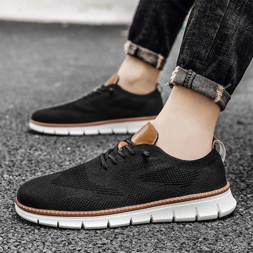 Breeze Shoes for Men, Breathable and Lightweight Mens Wearbreeze Mesh Shoes, Comfortable Men Wear Breeze Urban Shoes Sneakers Casual Dress Walking Shoes for Men
