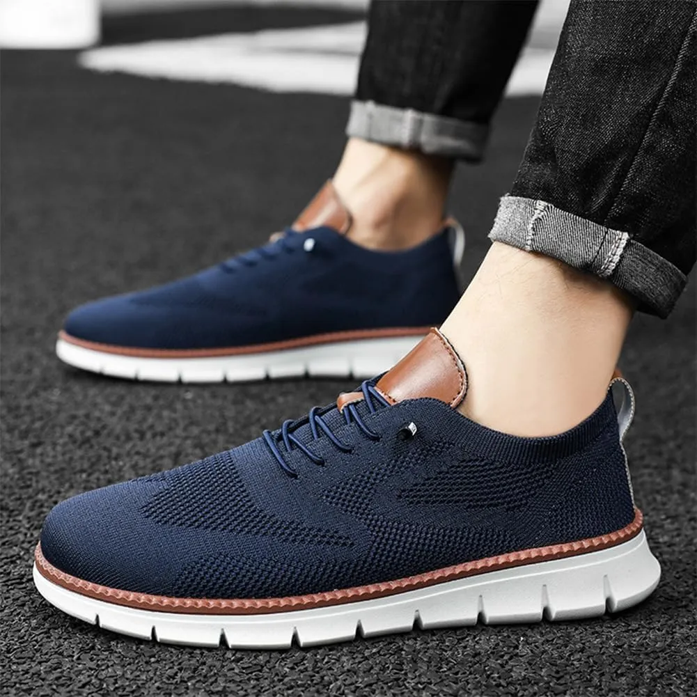 Breeze Shoes for Men, Breathable and Lightweight Mens Wearbreeze Mesh Shoes, Comfortable Men Wear Breeze Urban Shoes Sneakers Casual Dress Walking Shoes for Men