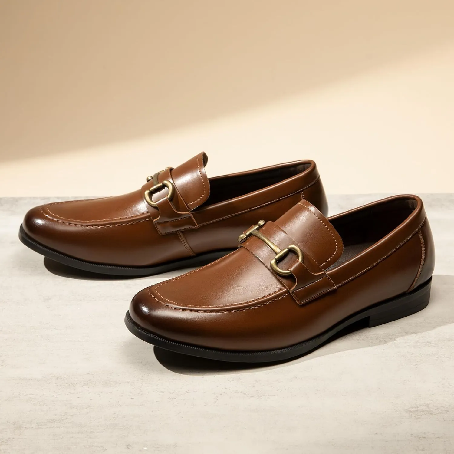 Bruno Marc Men's Dress Loafers Slip-on Formal Shoes