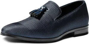 Bruno Marc Men's Loafers Dress Shoes Slip-on Formal Tassel Tuxedo Suit Shoes