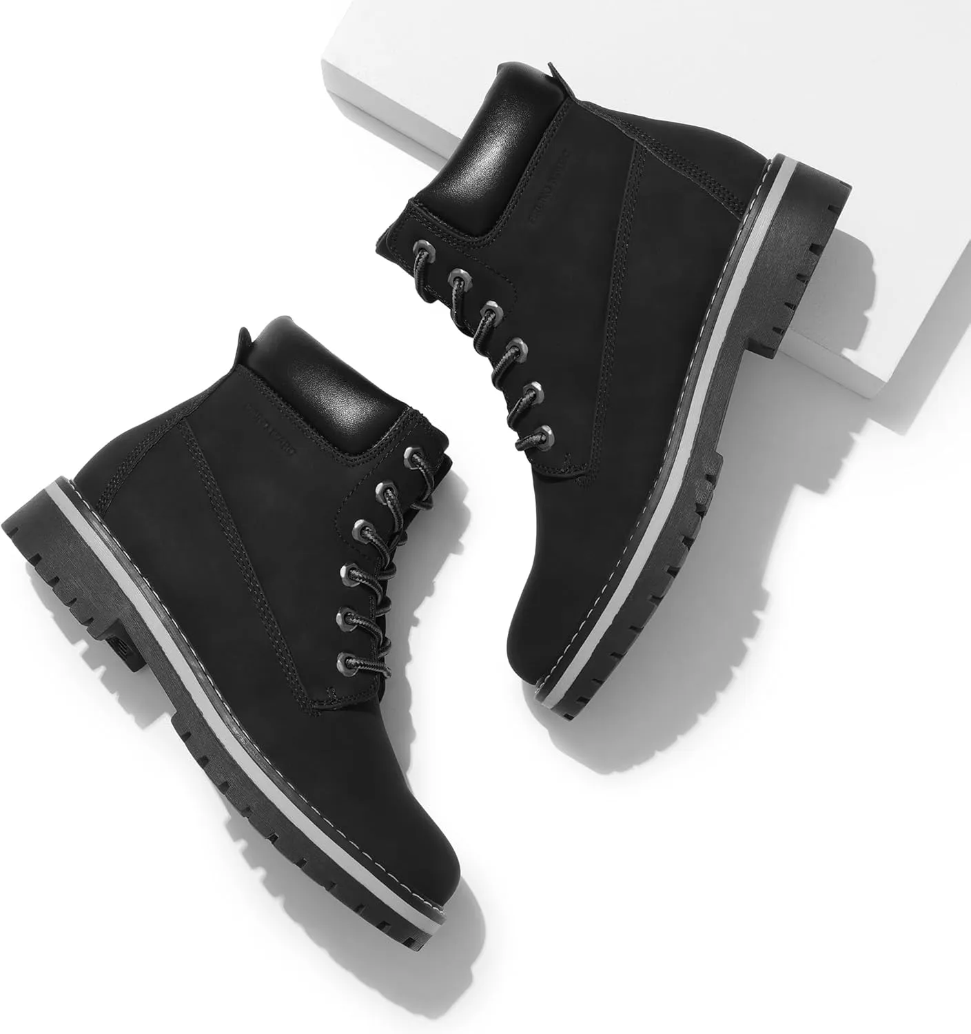 Bruno Marc Women's Winter Snow Boots,Faux Fur Lining Ankle Booties, Ladies Comfortable Work Short Boots Outdoor 2.0