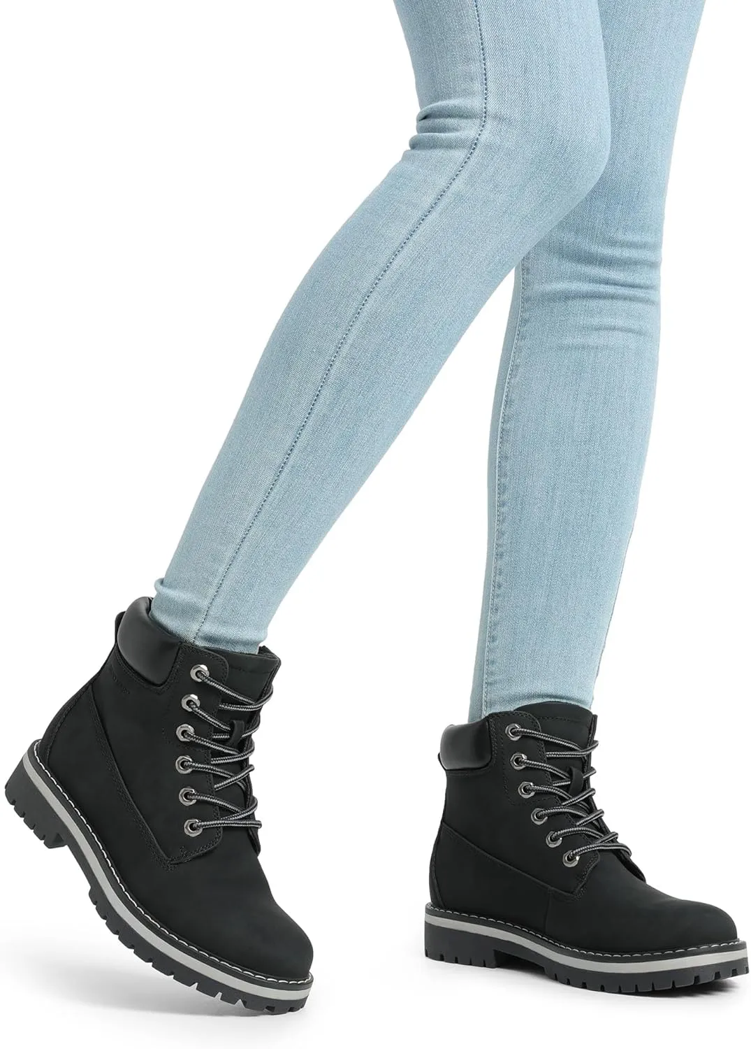 Bruno Marc Women's Winter Snow Boots,Faux Fur Lining Ankle Booties, Ladies Comfortable Work Short Boots Outdoor 2.0