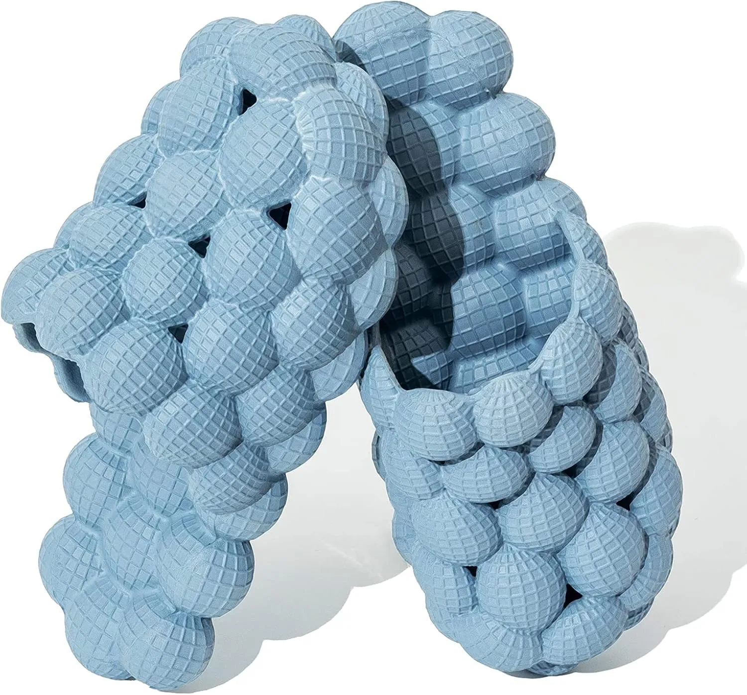 Bubble Slippers for Women Men, Funny Massage Golf Ball Slides, Cloud Cushion Thick Sole Spa, Non-slip Stress Relief Reflexology Sandals, Shower Bedroom