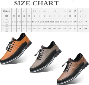 Buybuymen Orthopedic Shoes, Best Bestones Mens Shoes, Men's Fashion Business Casual Office Slip-on Adjustable Loafers PU Dress Shoe Comfort Driving Working Walking Party Formal Oxfords
