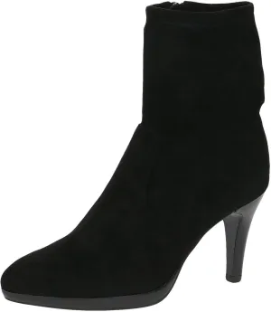 CAPRICE Ankle Boots 9-25338-41 G Width, Black Met Comb, 6 Women