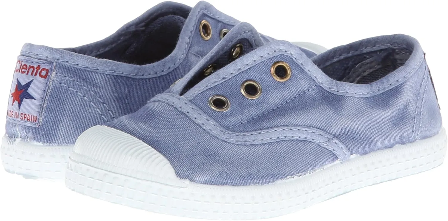 Cienta Kids Canvas Slip On Sneakers For Girls and Boys (Toddler/Little Kid/Big Kid)