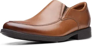 Clarks Mens Whiddon Step L:eather Leather Loafers