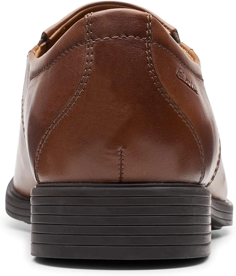 Clarks Mens Whiddon Step L:eather Leather Loafers