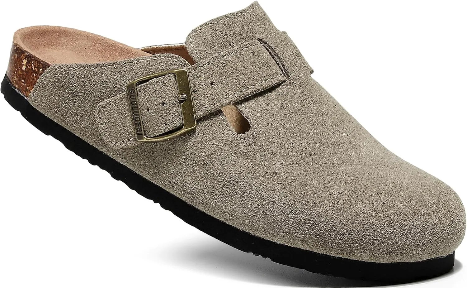 Clogs For Women, Womens Clogs And Mules House Slipers With Arch Support And Adjustable Buckle