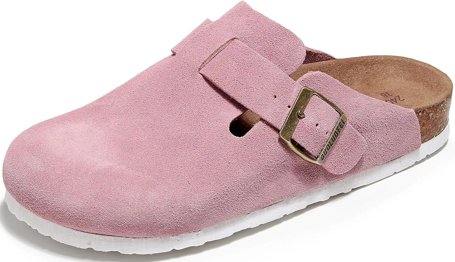 Clogs for Women, Womens Clogs- Mules House Slipers with Arch Support and Adjustable Buckle