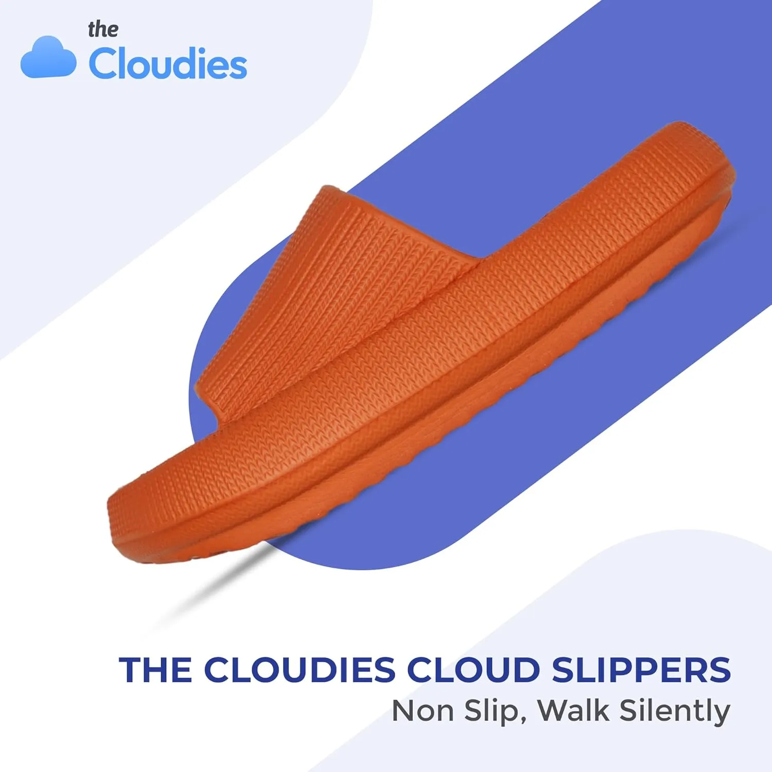 Cloud Slides For Women And Men - Comfy Non Slip Indoors Slippers For Shower Spa Pool College Outdoors Slides - Soft And Cozy Open Toe House Sandals Thick Soles