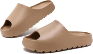 Cloud Slides for Women Men, Recovery Womens Pillow Slides,EVA Anti-Slip shower shoes,Thick Sole Open Toe Garden Shoes,men's sandals,mens slippers for Indoor and Outdoor Size