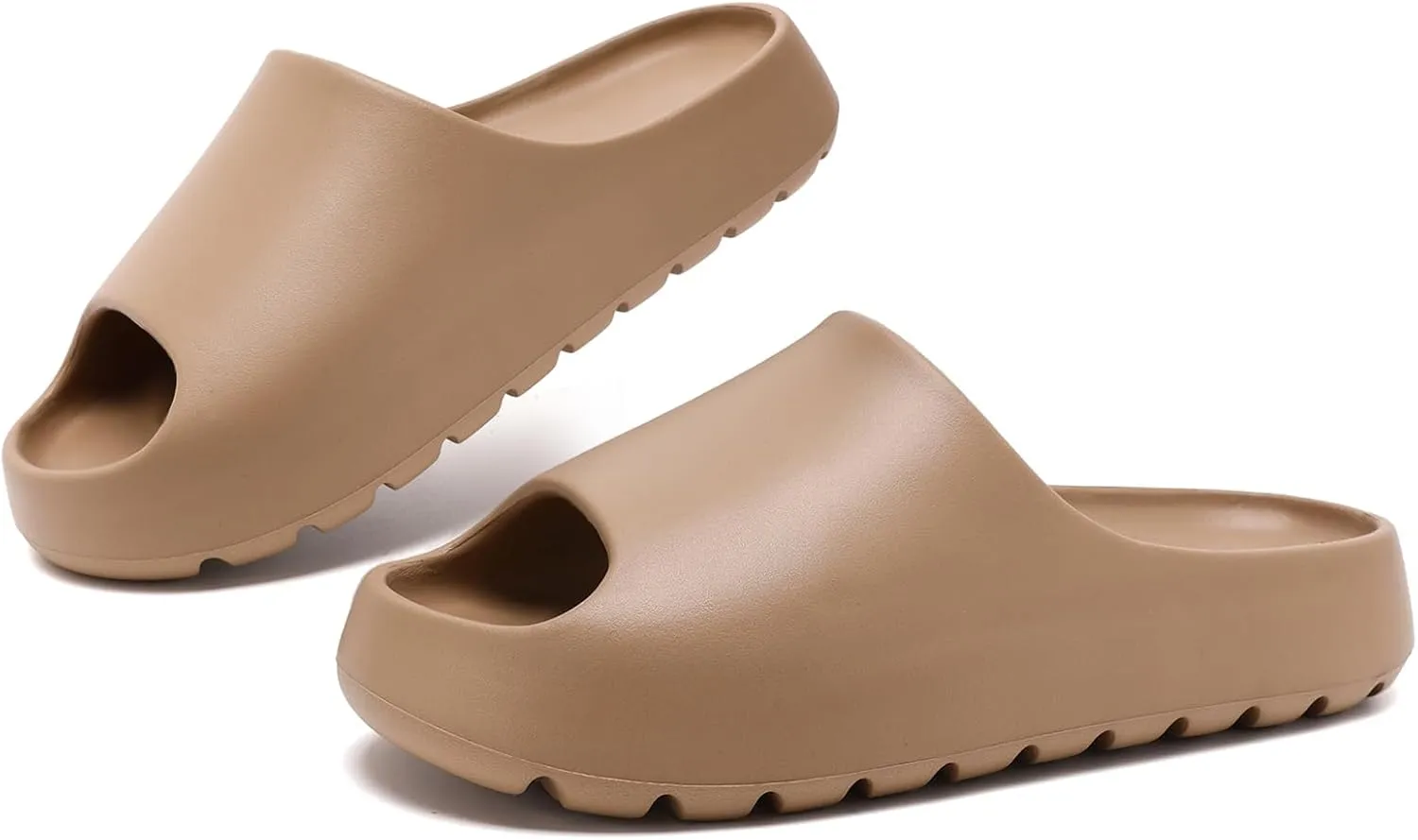 Cloud Slides for Women Men, Recovery Womens Pillow Slides,EVA Anti-Slip shower shoes,Thick Sole Open Toe Garden Shoes,men's sandals,mens slippers for Indoor and Outdoor Size