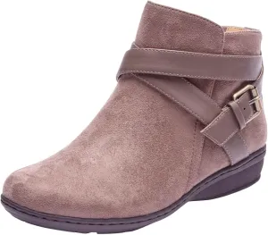Comfortview Women's Wide Width The Bronte Bootie By