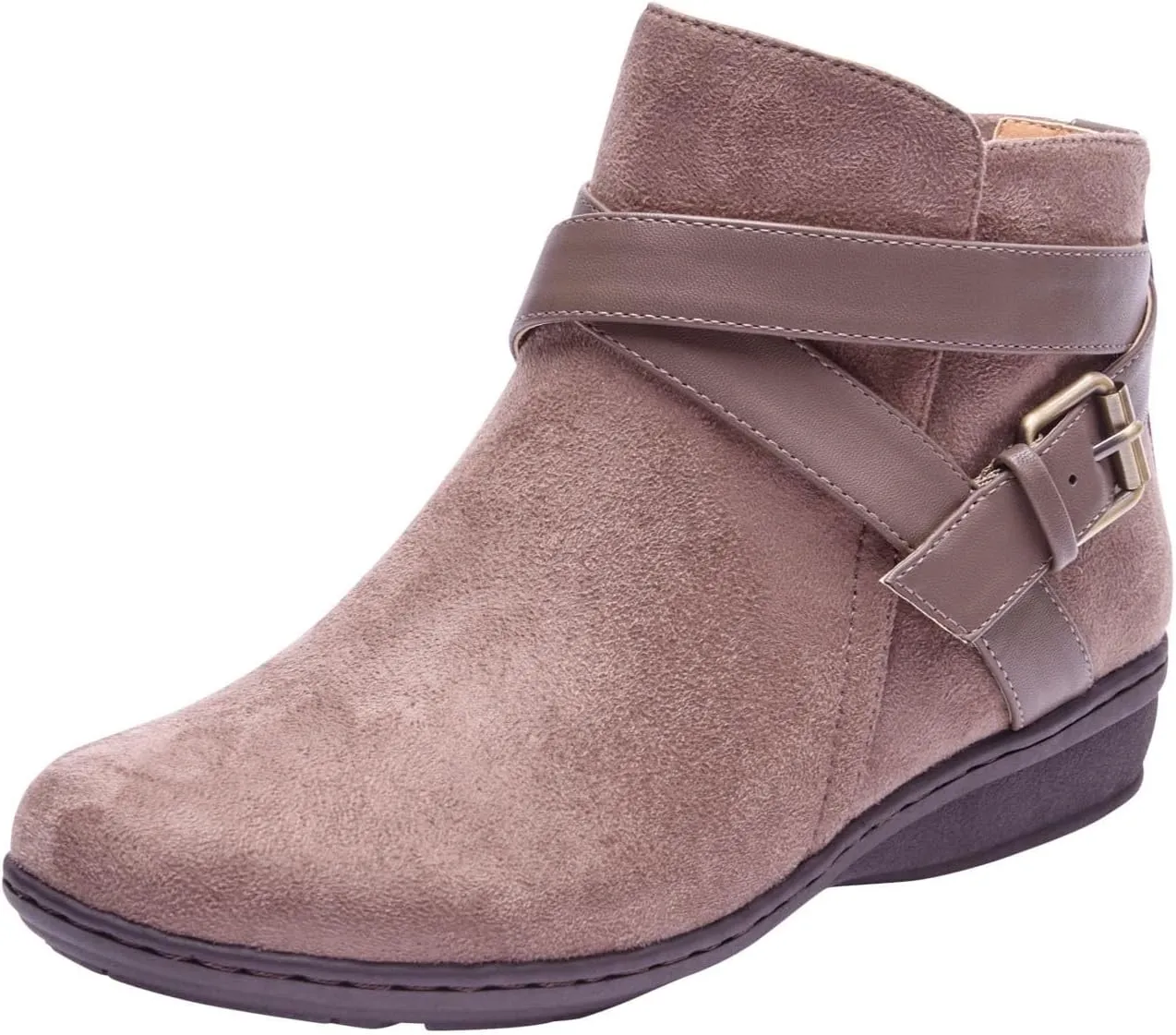 Comfortview Women's Wide Width The Bronte Bootie By
