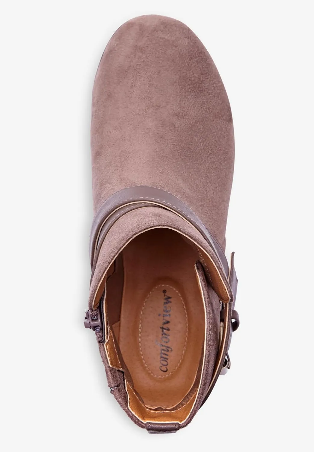 Comfortview Women's Wide Width The Bronte Bootie By