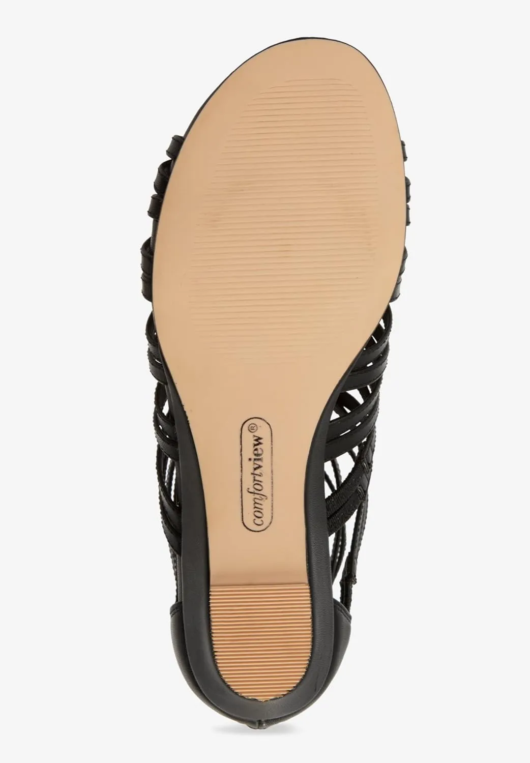 Comfortview Women's Wide Width The Helen Sandal