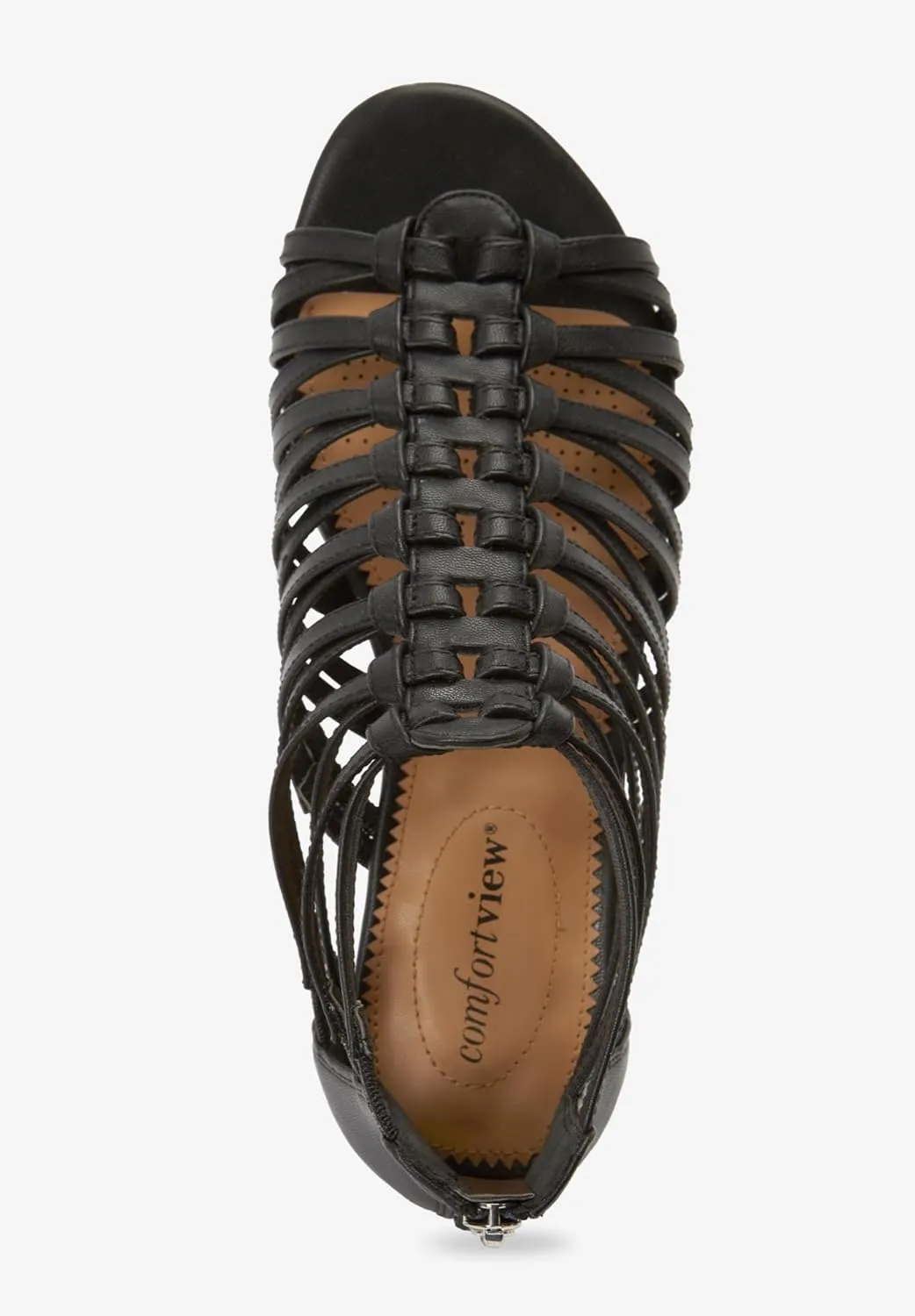 Comfortview Women's Wide Width The Helen Sandal
