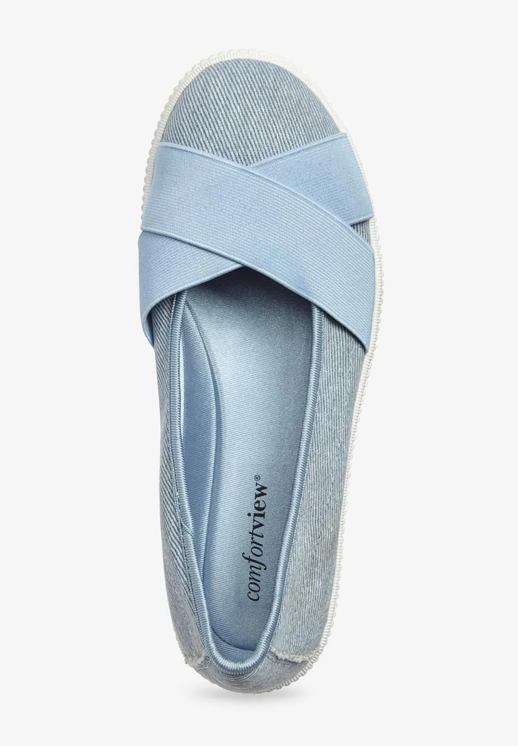 Comfortview Women's Wide Width The Jazlyn Slip-On