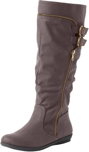 Comfortview Women's Wide Width The Pasha Wide-Calf Boot