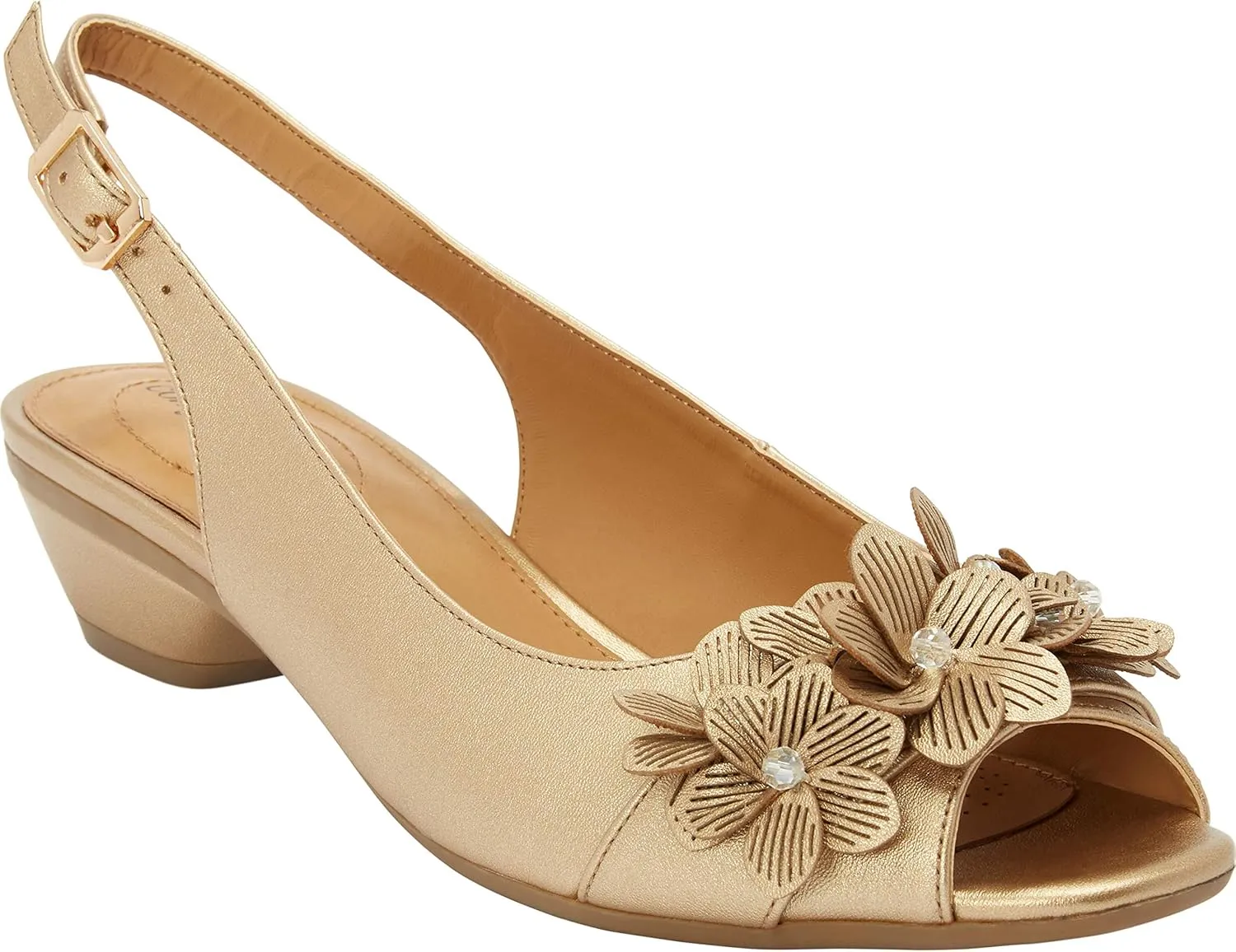 Comfortview Women's Wide Width The Rider Slingback