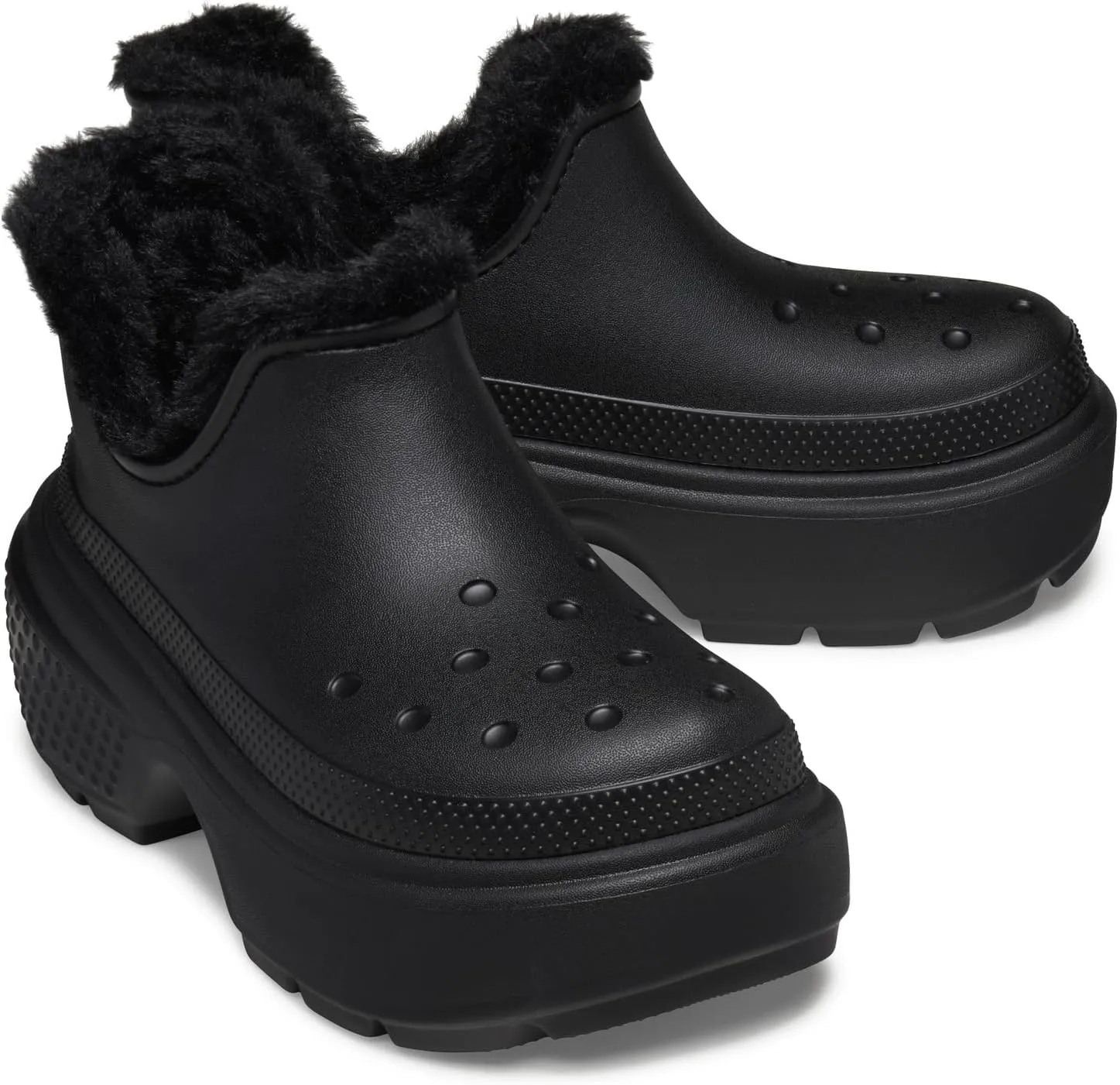 Crocs Unisex-Adult Stomp Lined Shorty Boots Ankle