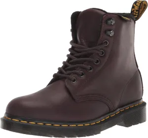 Dr. Martens Unisex 1460 Pascal Fashion Boot, Dark Brown Valor WP, 5 US Women