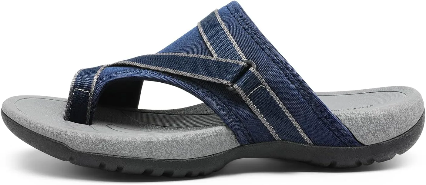 DREAM PAIRS Women's Athletic Sport Walking Slide Sandals Split-toe Beach Comfort Hiking Casual Outdoor Water Slip On Summer Shoes