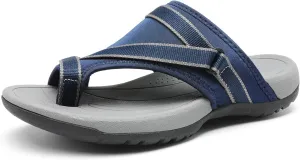 DREAM PAIRS Women's Athletic Sport Walking Slide Sandals Split-toe Beach Comfort Hiking Casual Outdoor Water Slip On Summer Shoes