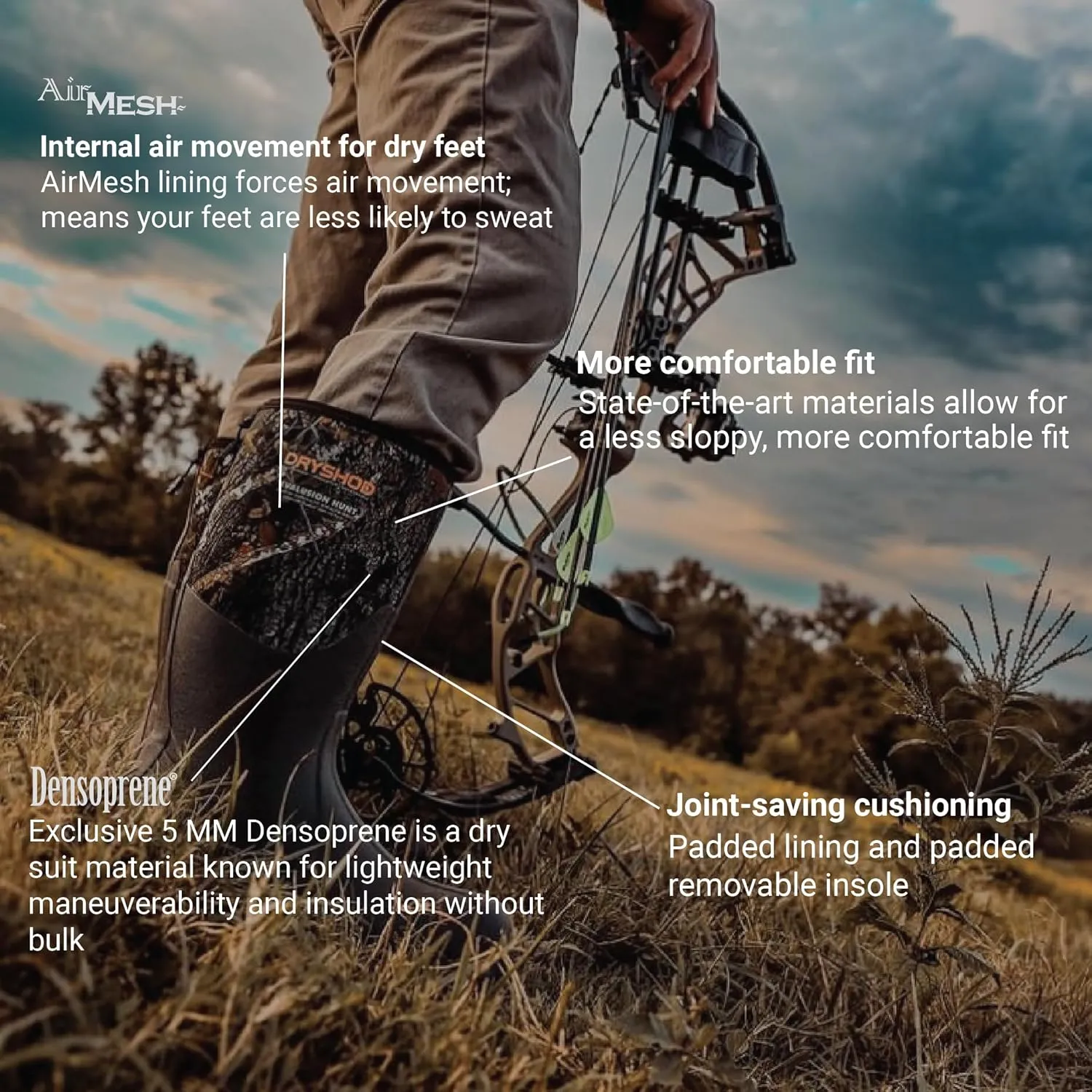 Dryshod Evalusion Hi Super Lightweight Hunting Boot