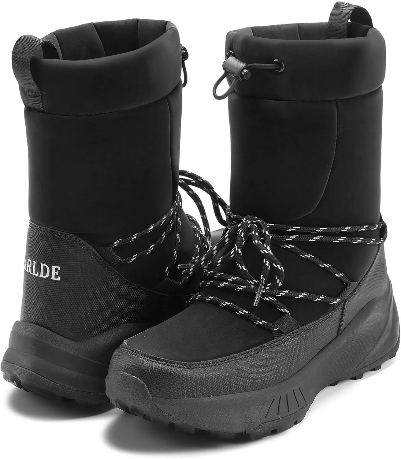 EARLDE Women's Snow Boots Waterproof Mid Calf Lightweight Winter Booties