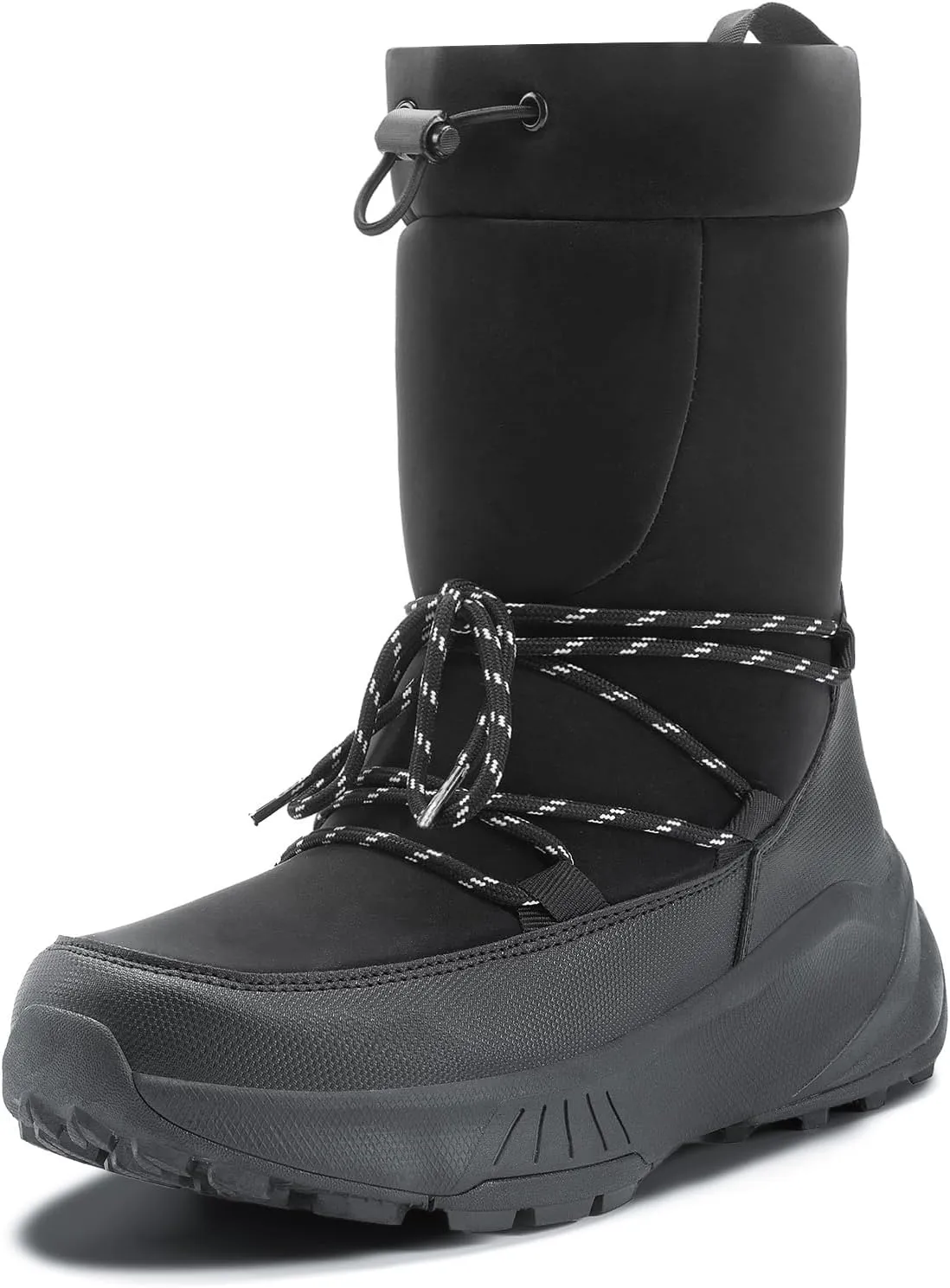 EARLDE Women's Snow Boots Waterproof Mid Calf Lightweight Winter Booties