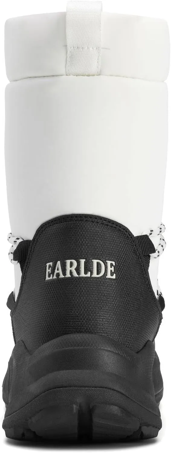 EARLDE Women's Snow Boots Waterproof Mid Calf Lightweight Winter Booties