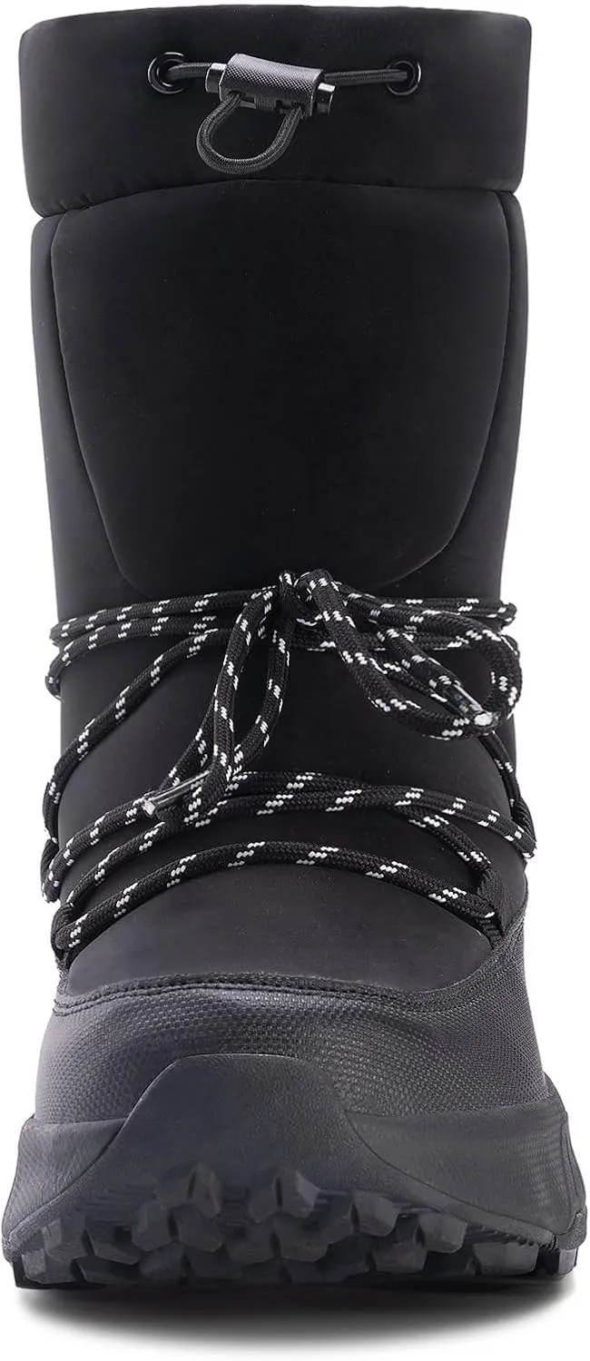 EARLDE Women's Snow Boots Waterproof Mid Calf Lightweight Winter Booties