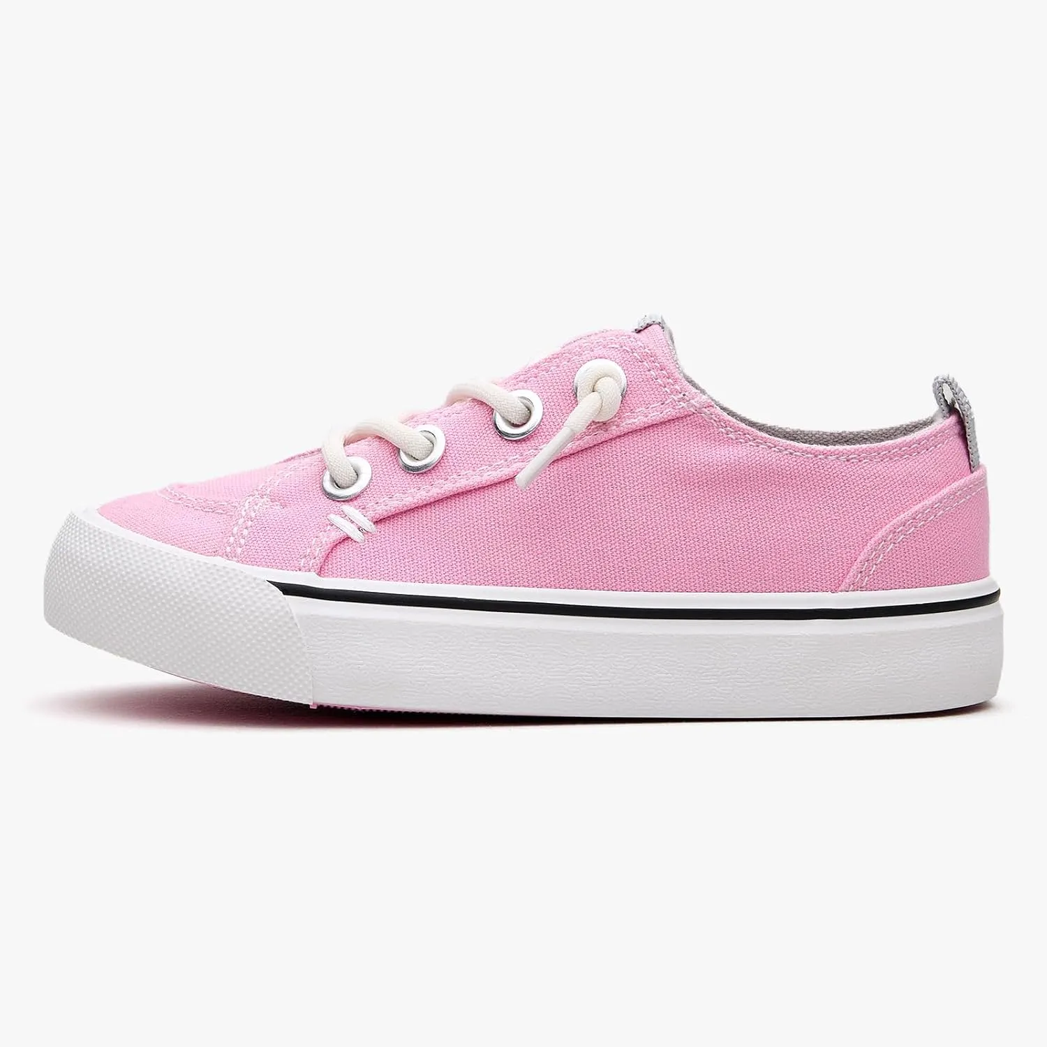 EasyStar Girls and Boys Slip-On Elastic Lace Shoes Sneaker for Toddler Little Kid