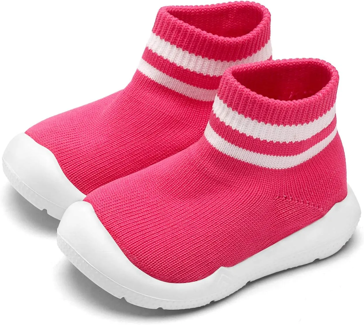 Engtoy Baby Sock Shoes Baby Walking Shoes Infant Non-Slip Breathable Slippers with Soft Rubber Sole Baby Boys Girls Slip On Sneakers