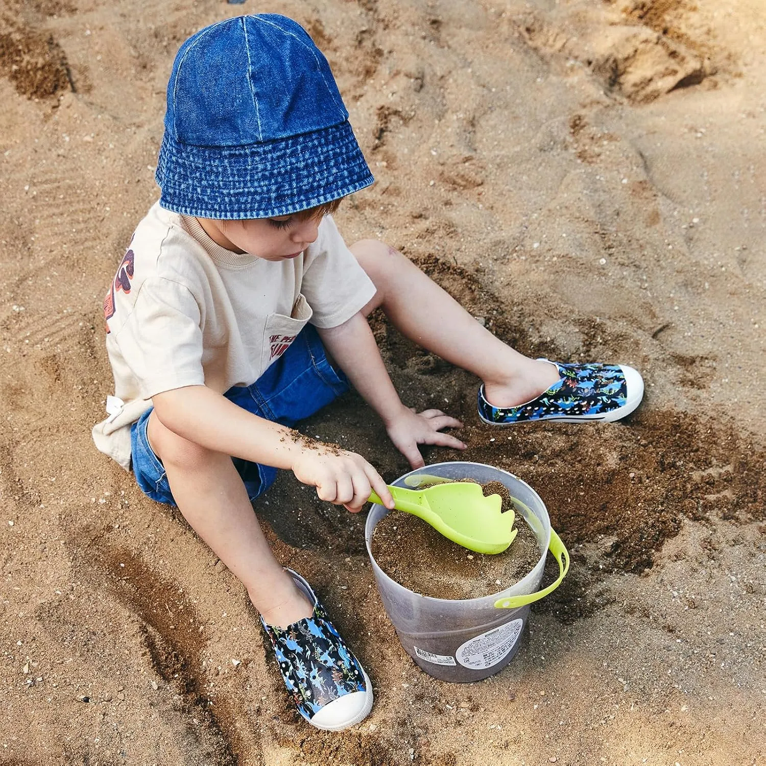 EUXTERPA Toddler Water Shoes for Kids Boys Girls Summer Lightweight Slip On Sandals Children Breathable Quick Dry Pool Beach Sneakers